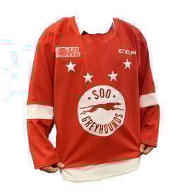 CCM Authentic Red Jersey Size 58