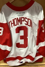 Ryan Thompson White 22/23 Game Worn