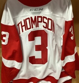 Ryan Thompson White 22/23 Game Worn