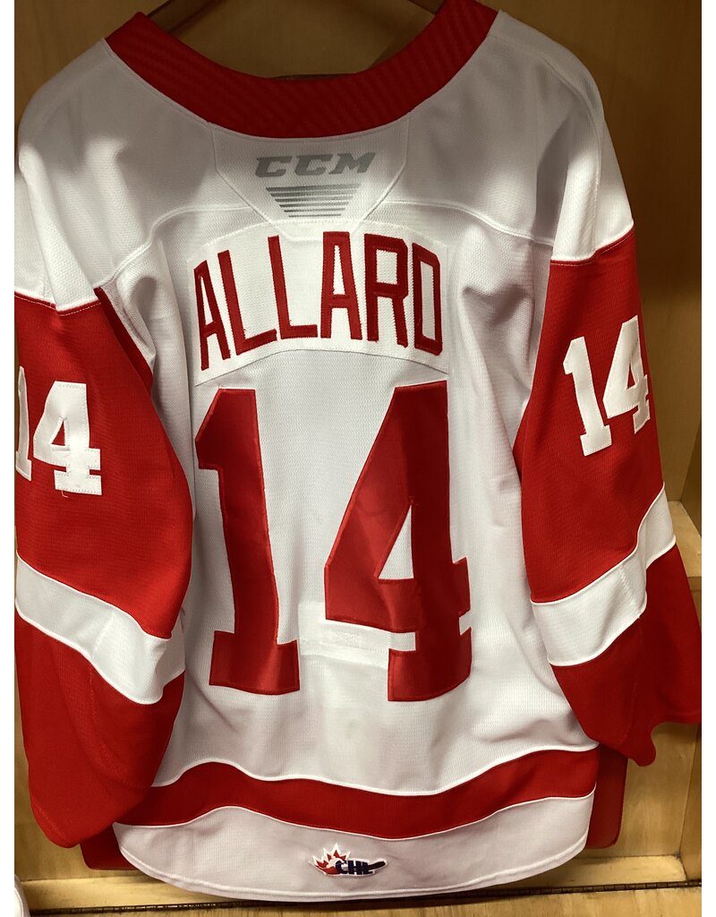 Owen Allard 22/23 White Game Worn