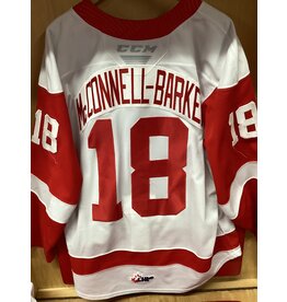 Bryce McConnell-Barker White 22/23 Game Worn