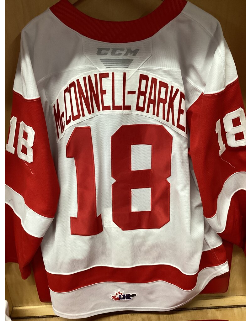 Bryce McConnell-Barker White 22/23 Game Worn
