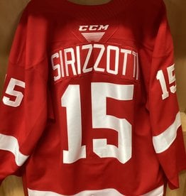 Brenden Sirizzotti Red 22/23 Game Worn