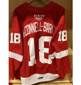 Bryce McConnell-Barker Red 22/23 Game Worn