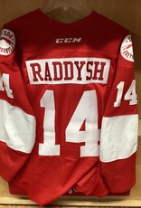 Taylor Raddysh 3rd jersey 17/18 Game Worn