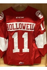 Mac Hollowell 3rd jersey 17/18 Game Worn