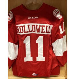Mac Hollowell 3rd jersey 17/18 Game Worn
