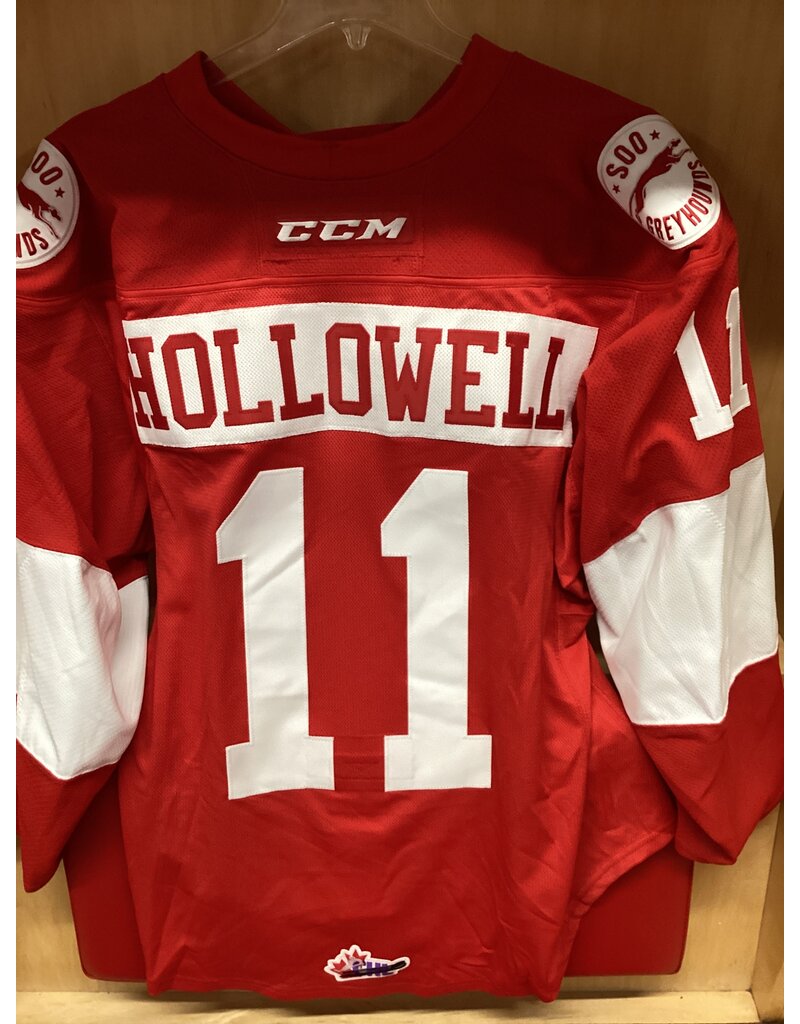 Mac Hollowell 3rd jersey 17/18 Game Worn