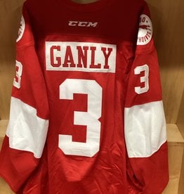 Tyler Ganly 3rd jersey 14/15 Game Worn