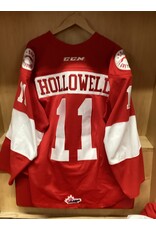 Mac Hollowell #11  Game Worn 18/19 3rd Jersey