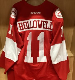 Mac Hollowell #11  Game Worn 18/19 3rd Jersey