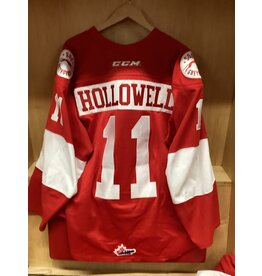 Mac Hollowell #11  Game Worn 18/19 3rd Jersey