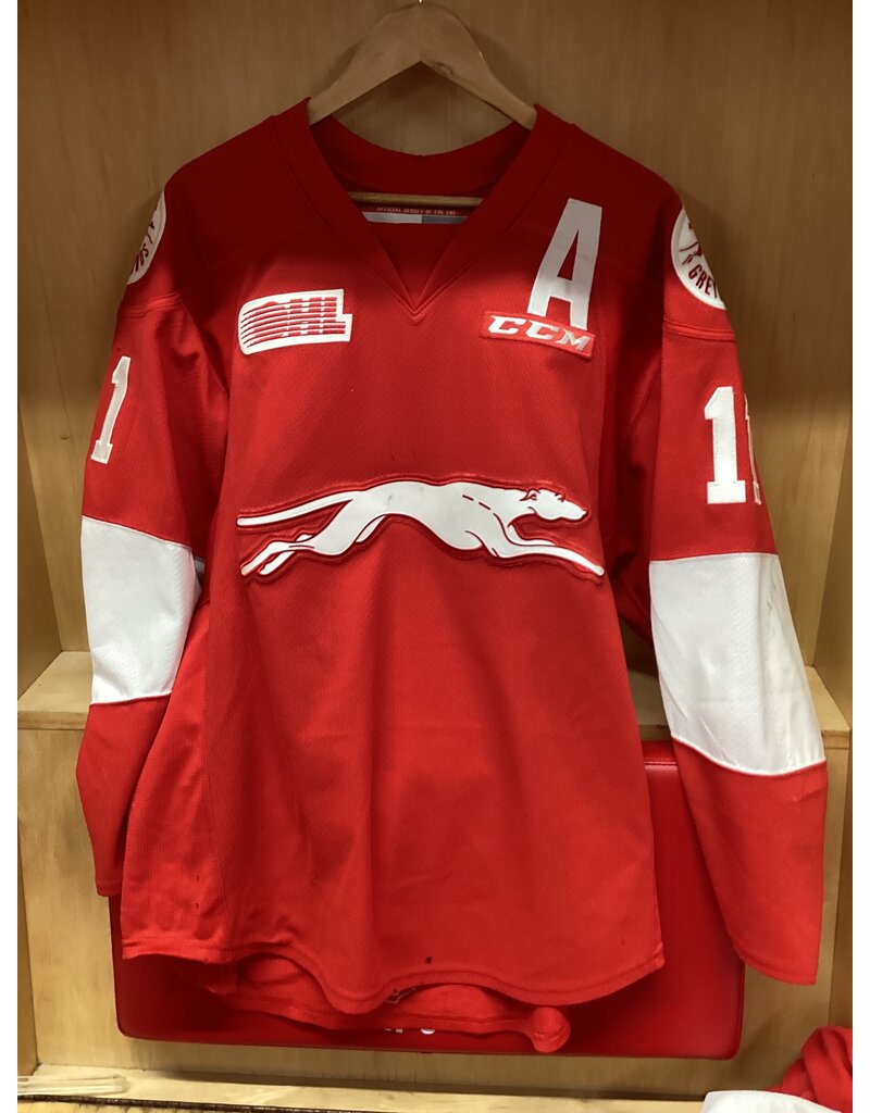 Mac Hollowell #11  Game Worn 18/19 3rd Jersey