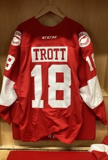 Zack Trott #18 Game Worn 18/19 3rd Jersey
