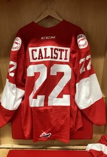 Robert Calisti #22 Game Worn 17/18 3rd Jersey