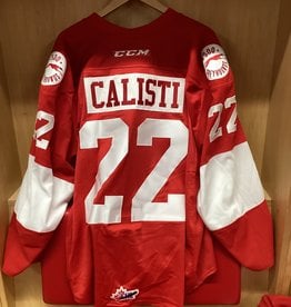 Robert Calisti #22 Game Worn 17/18 3rd Jersey