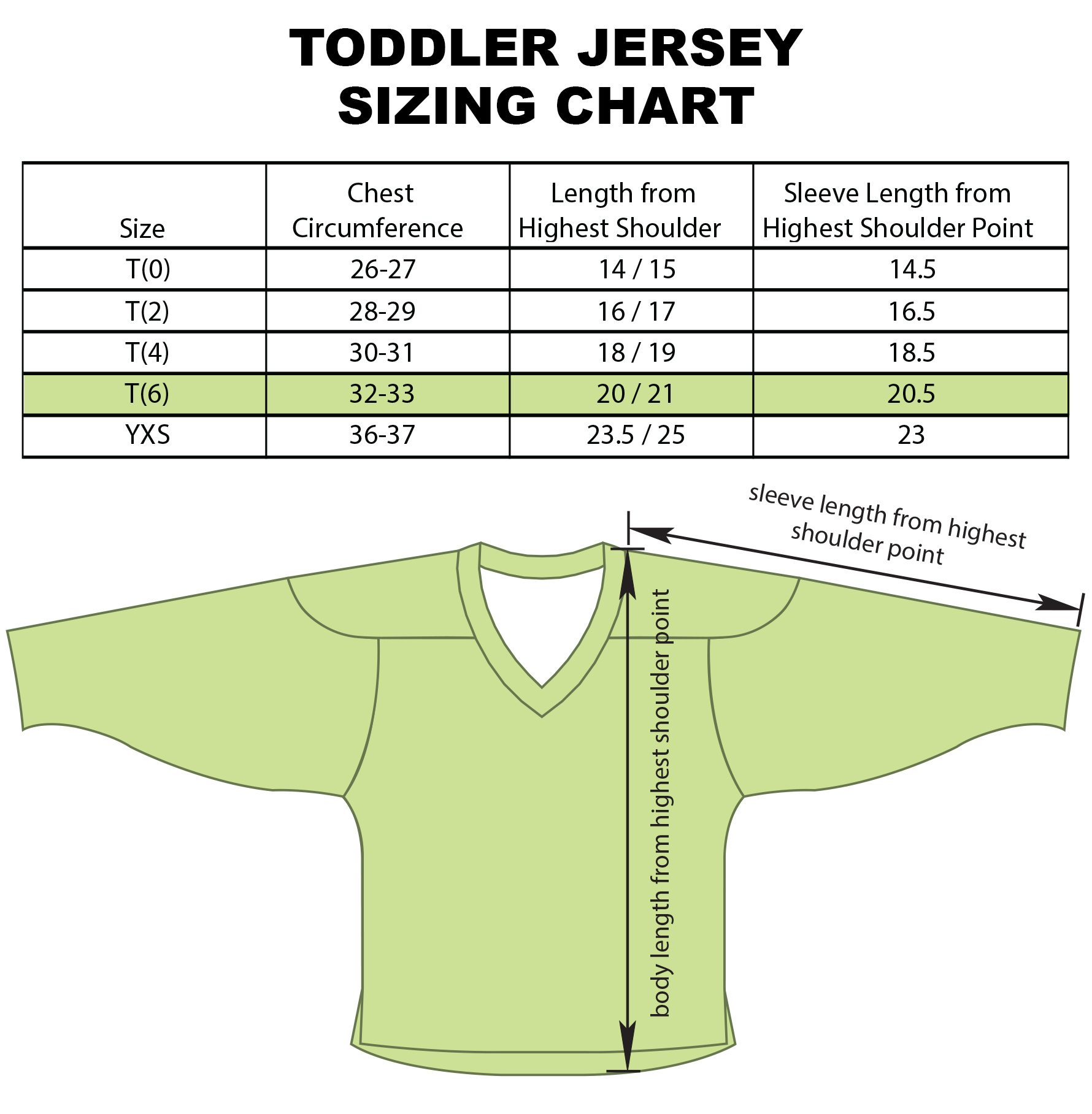 Sublimated Toddler Replica Jersey