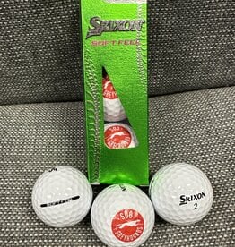 SRIXON Soft Feel Golf Balls - sleeve of 3 balls