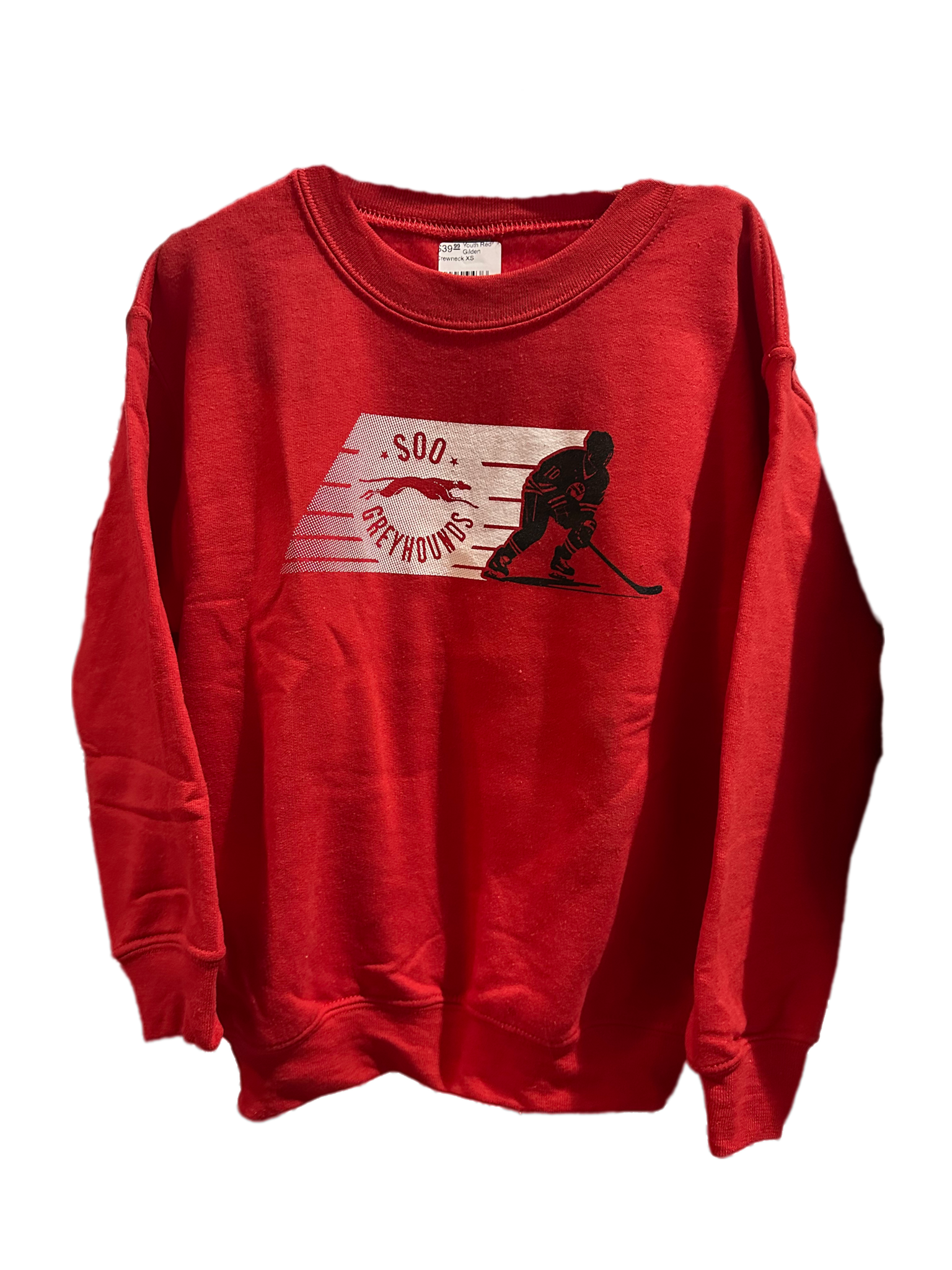 Youth Red Gilden Crewneck