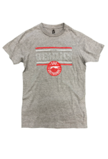 Adult Grey Distressed T-shirt