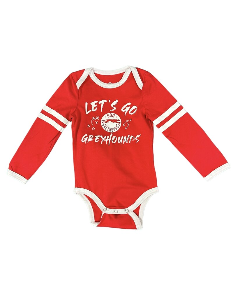 Stripped Long Sleeve Bodysuit