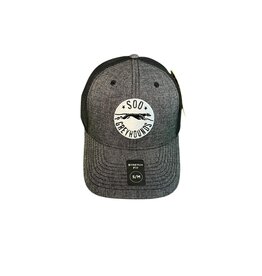 Heathered Poly Stretch Fit