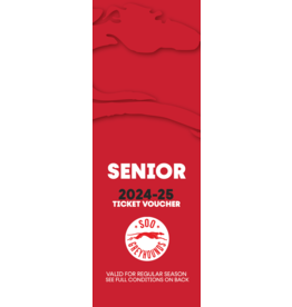 SENIOR Voucher Pack (inlcudes 6 tickets)