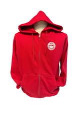 Adult Red Full Zip