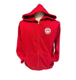 Adult Red Full Zip