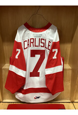 Caeden Carlisle #7 Game Worn White