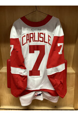 Caeden Carlisle #7 Game Worn White