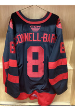 Brodie McConnell-Barker #8 Game Worn 3rd Black
