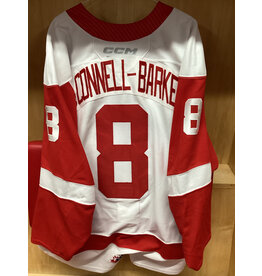 Brodie McConnell-Barker #8 Game Worn White