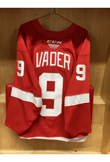 Tate Vader #9 Game Worn Red
