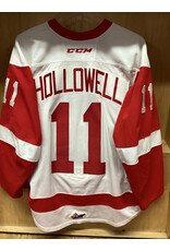 Mac Hollowell #11 Game Worn White