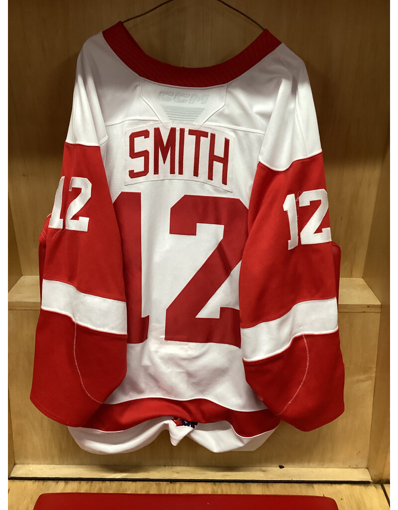 Brady R Smith #12 Game Worn White