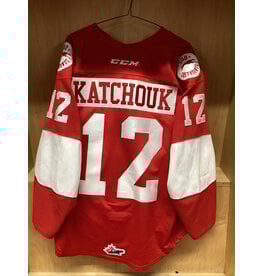 Boris Katchouk #12 Game Worn 3rd Red “A”