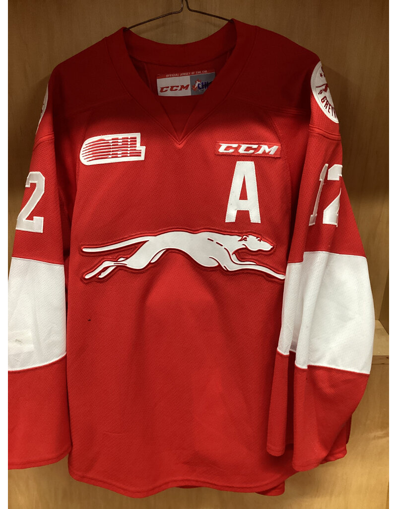 Boris Katchouk #12 Game Worn 3rd Red “A”