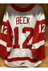 Jack Beck #12 Game Worn White