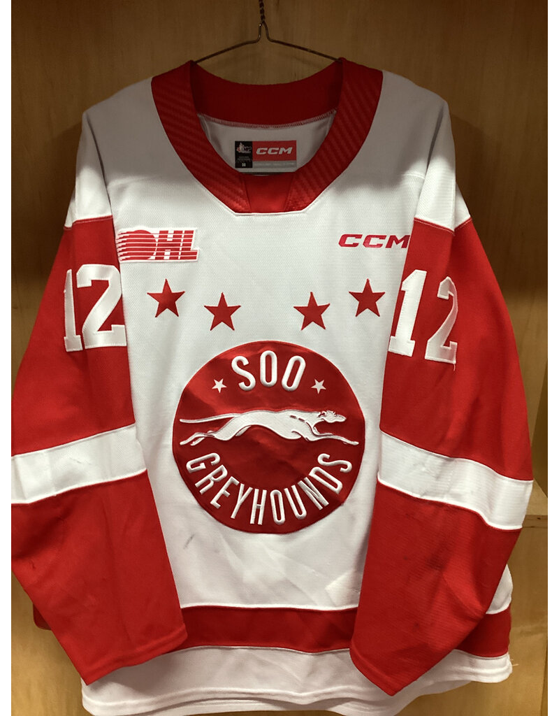 Jack Beck #12 Game Worn White