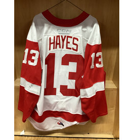 Travis Hayes #13 Game Worn White