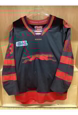 Travis Hayes #13 Game Worn 3rd Black