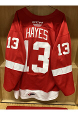 Travis Hayes #13 Game Worn Red