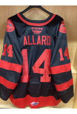 Owen Allard #14 Game Worn 3rd Black