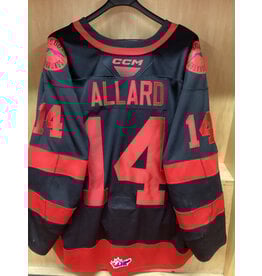 Owen Allard #14 Game Worn 3rd Black
