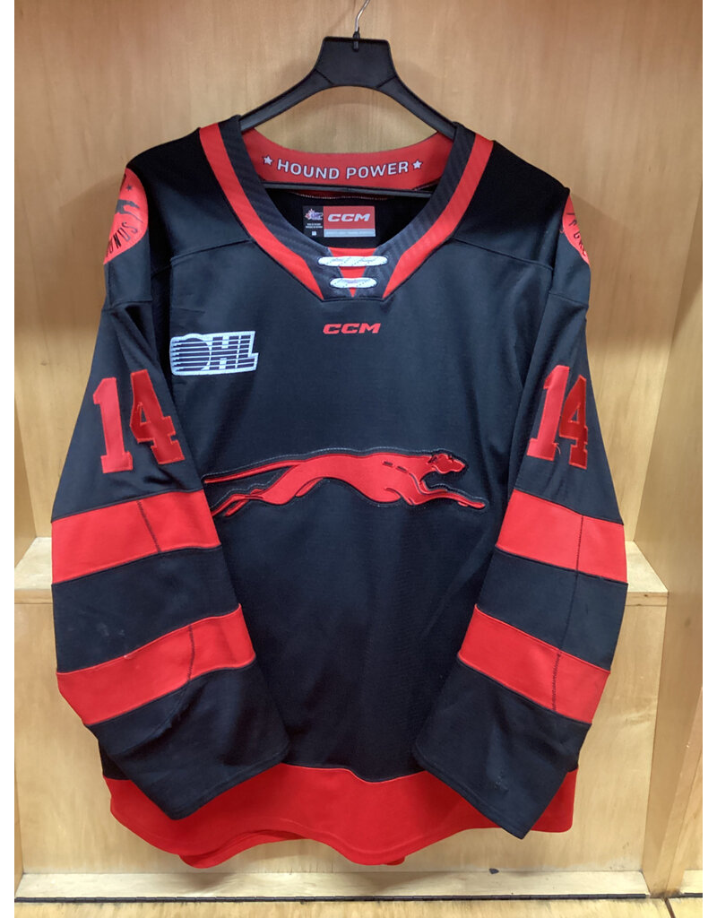 Owen Allard #14 Game Worn 3rd Black