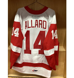 Owen Allard #14 Game Worn White