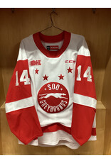 Owen Allard #14 Game Worn White