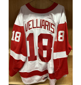 Brayden Velliaris #18 Game Worn White