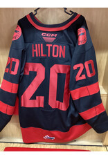 Charlie Hilton #20 Game Worn 3rd Black